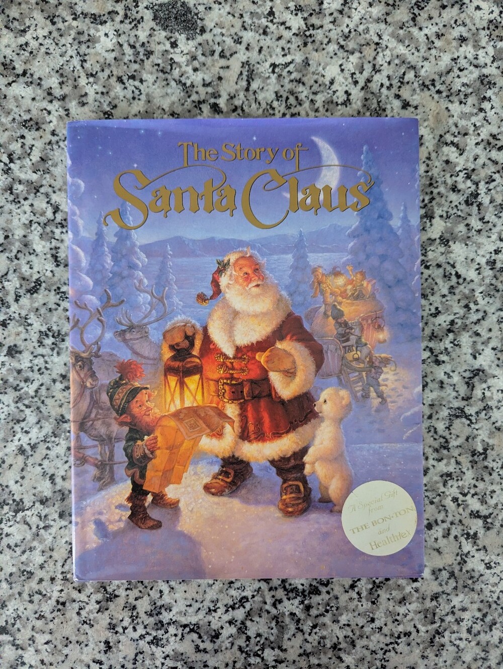 The Story Of Santa Claus Hardcover Children's Book